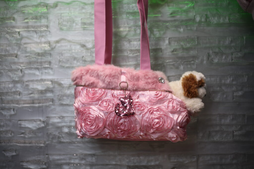 DIVA NINA sac de transport Monaco rose Boutique Daisy et Cie